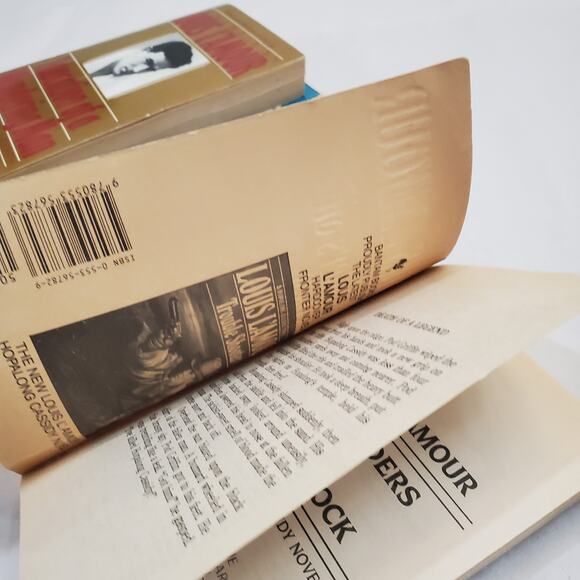 Louis Lamour Paperback Book Lot Mixed Titles Mass Market Bantam Westerns READ - Picture 6 of 13